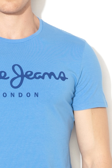 Pepe Jeans London Original logómintás szűk fazonú póló férfi