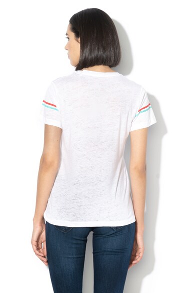 Pepe Jeans London Tricou cu imprimeu logo Lola Femei