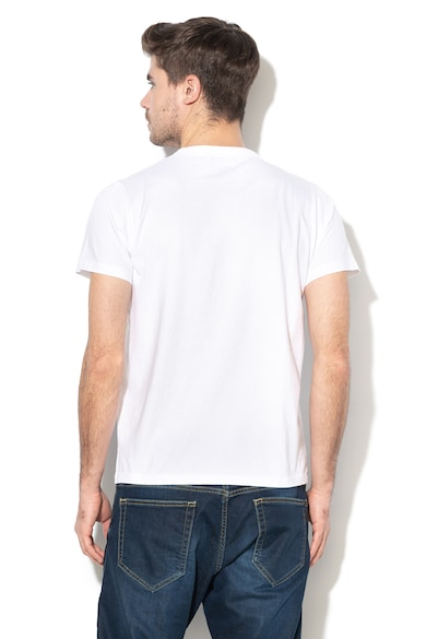 Pepe Jeans London Tricou regular fit cu imprimeu logo Max Barbati