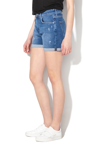 Pepe Jeans London Pantaloni scurti din denim cu mansete plisate Mary Femei