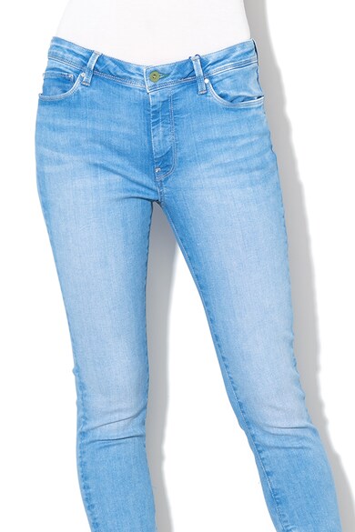 Pepe Jeans London Blugi skinny cu talie inalta Cher Femei