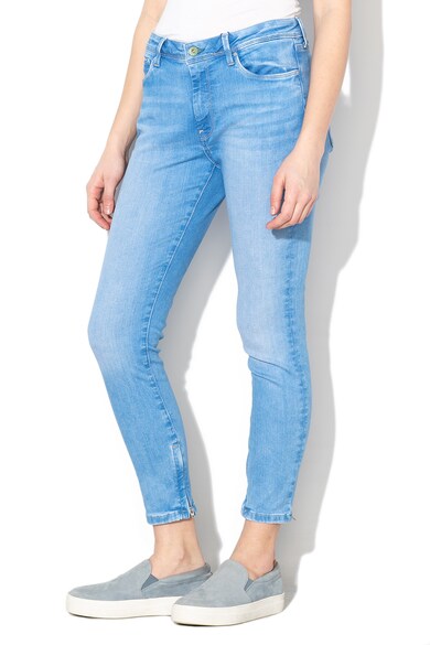 Pepe Jeans London Blugi skinny cu talie inalta Cher Femei