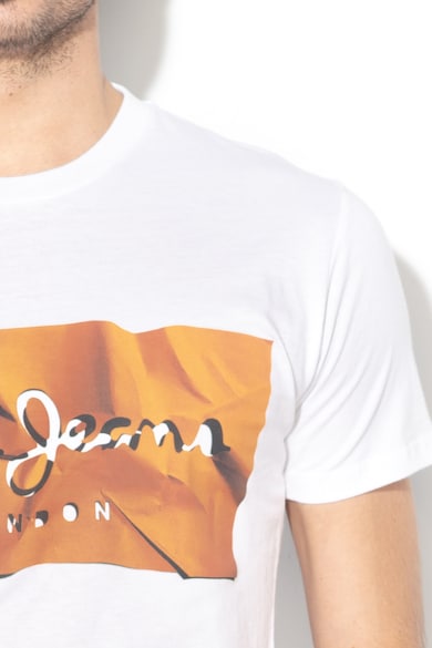 Pepe Jeans London Tricou slim fit cu imprimeu grafic Raury Barbati