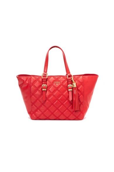 GUESS Geanta tote de piele cu aspect matlasat Femei