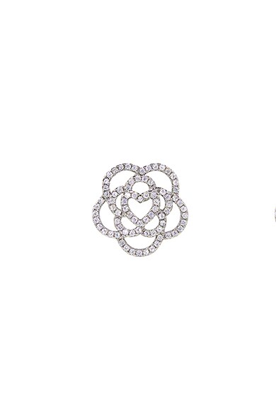 Rankine-Silver Set de pandantiv si cercei in forma de floare, de argint Femei