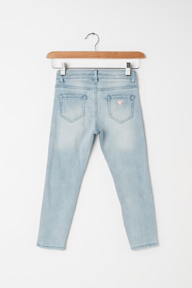 GUESS JEANS Slim fit farmernadrág többféle rátéttel Lány