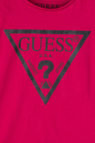 GUESS JEANS Tricou cu imprimeu logo Fete