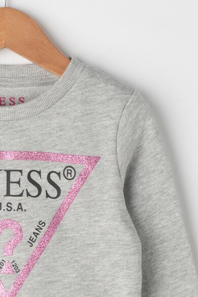 GUESS JEANS Bluza sport cu imprimeu logo Fete