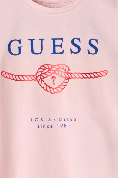 GUESS JEANS Tricou cu imprimeu logo Fete