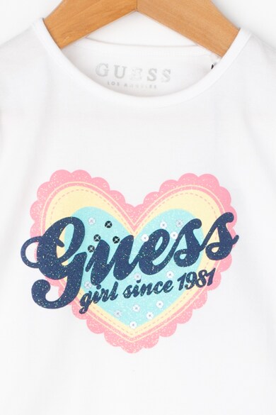 GUESS JEANS Tricou cu imprimeu logo 25 Fete