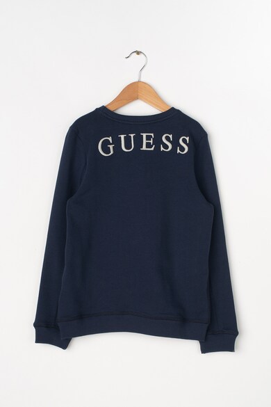 GUESS JEANS Bluza sport cu broderie logo pe partea din spate Baieti