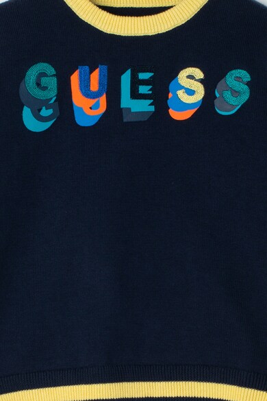 GUESS JEANS Pulover cu logo brodat Baieti