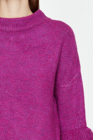 KOTON Плетен пуловер с набрани ръкави Жени