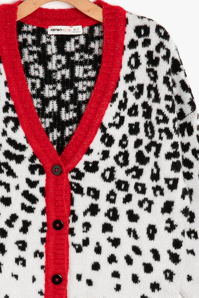 KOTON Cardigan cu animal print Fete