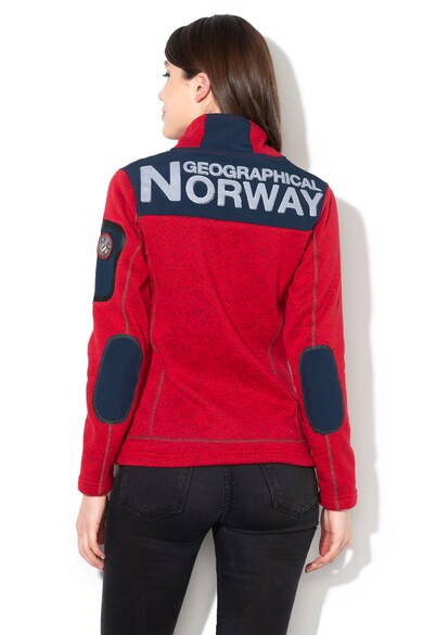 Geographical Norway Суитшърт Tebelle с цип и лого, Жени