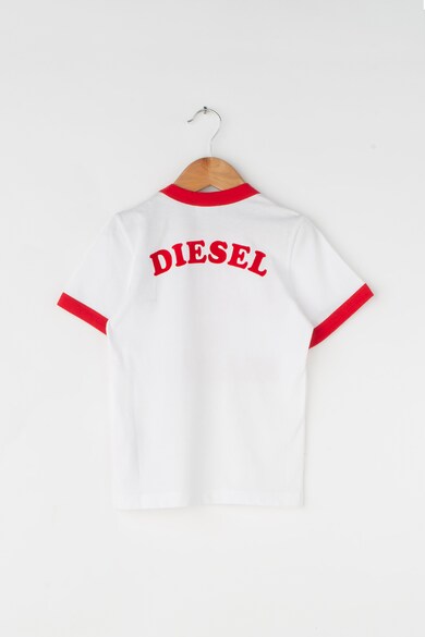 Diesel Tricou cu imprimeu text Baieti