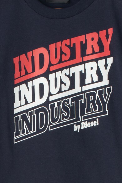 Diesel Тениска с лого и текстова шарка Момчета