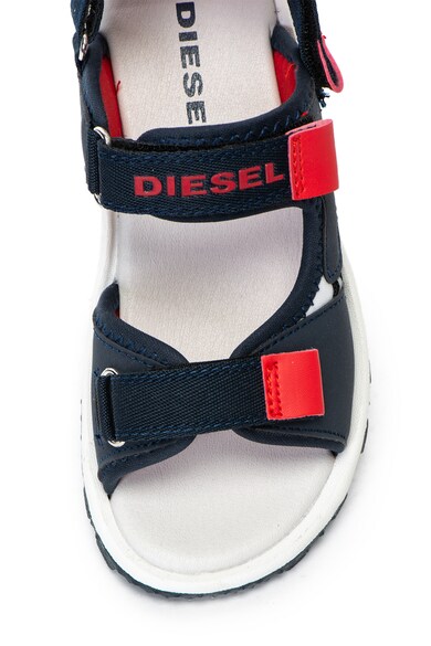 Diesel Sandale cu talpa plata si imprimeu logo Baieti