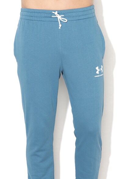 Under Armour Pantaloni jogger din material teddy cu croiala lejera, pentru fitness Barbati