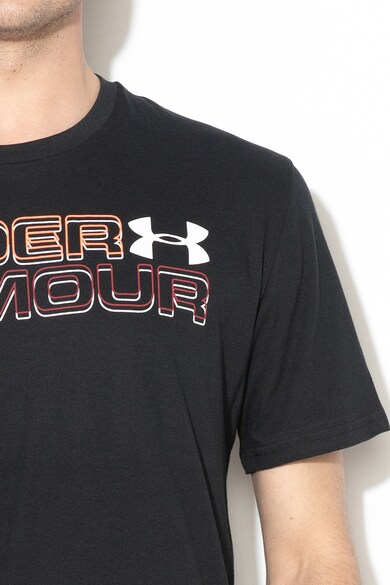 Under Armour Wordmark laza fitneszpóló férfi