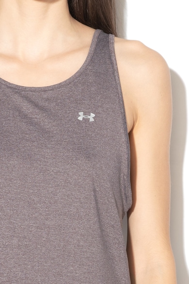 Under Armour Top lejer cu detaliu incrucisat pe partea din spate, pentru fitness Femei