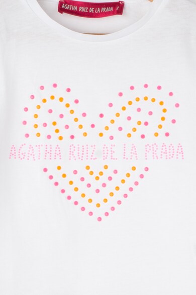 Agatha Ruiz de la Prada Tricou cu imprimeu geometric Fete