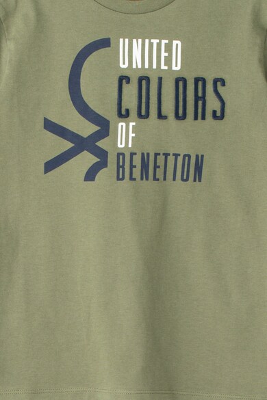United Colors of Benetton Tricou cu imprimeu logo 3 Baieti