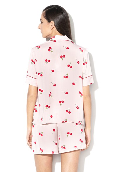 GUESS Pijama cu imprimeu grafic si broderie logo Femei