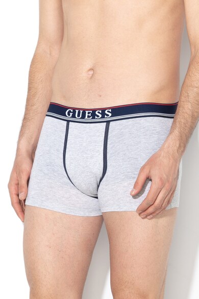 GUESS Boxer szett rugalmas logós derékpánttal - 3 db férfi