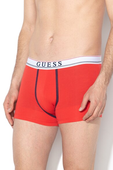 Guess Set de boxeri cu banda logo elastica in talie - 3 perechi Barbati