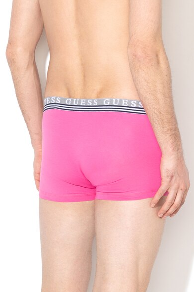 Guess Set de boxeri cu banda cu logo in talie - 2 perechi Barbati