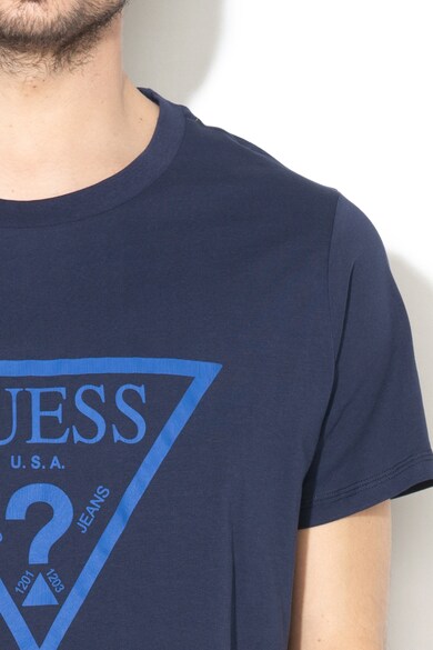 GUESS Tricou cu imprimeu logo Barbati