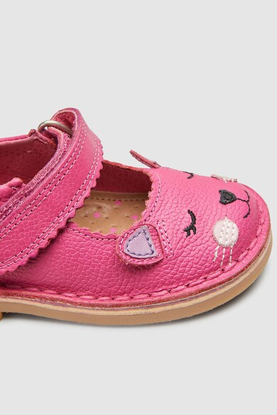 NEXT Pantofi Mary-Jane de piele cu model pisica Fete