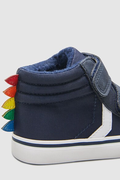 NEXT Pantofi sport mid-high cu captuseala din material teddy Baieti