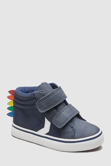 NEXT Pantofi sport mid-high cu captuseala din material teddy Baieti