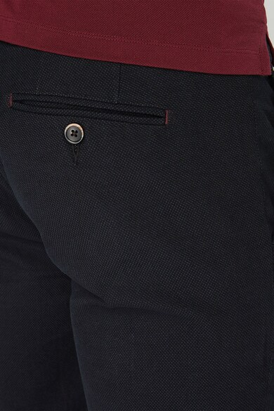 NEXT Slim fit texturált chino nadrág férfi