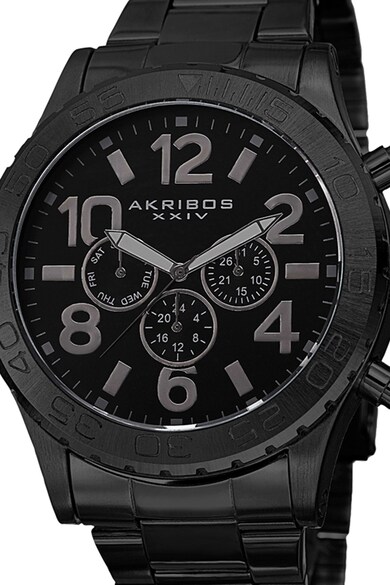 AKRIBOS XXIV Akribos, Мултифункционален часовник с метална верижка Мъже
