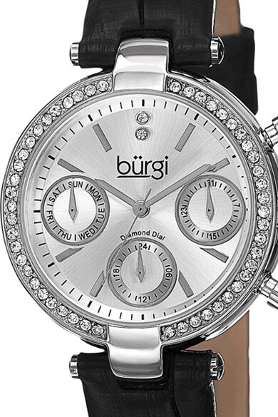 BURGI Мултифункционален часовник с диаманти Жени