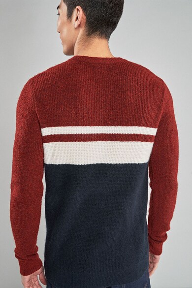 NEXT Pulover tricotat cu model colourblock Barbati