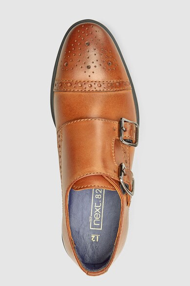 NEXT Pantofi de piele cu detalii brogue Baieti