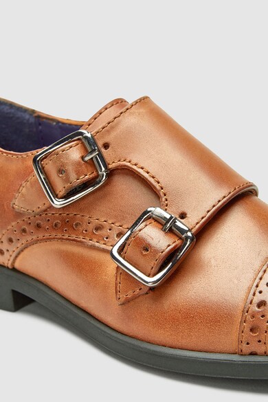 NEXT Pantofi de piele cu detalii brogue Baieti
