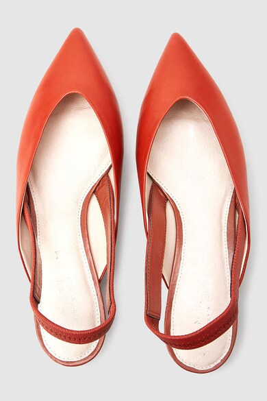 NEXT Pantofi slingback de piele, cu varf ascutit Femei