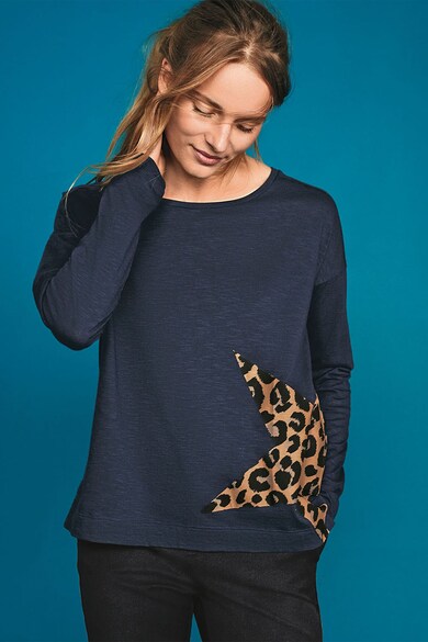 NEXT Bluza cu detaliu cu animal print Femei