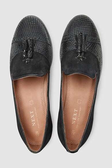 NEXT Pantofi loafer de piele cu canafi Femei