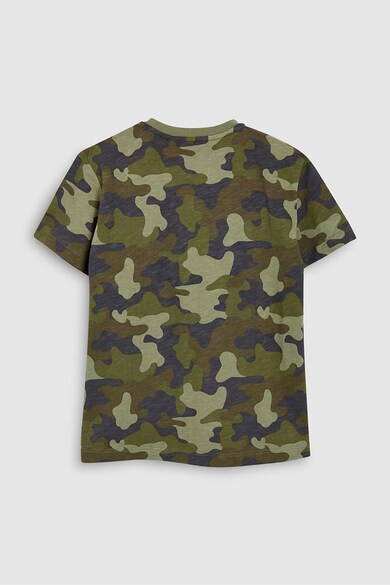 NEXT Tricou cu imprimeu camuflaj si aplicatie cu paiete Baieti