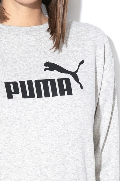 Puma Bluza sport relaxed fit cu imprimeu logo Essentials Femei