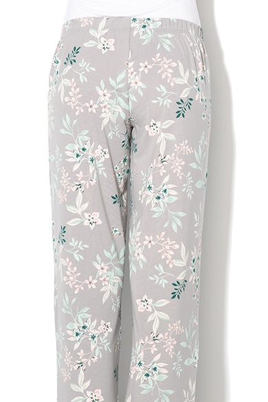 Skiny Pantaloni de pijama cu imprimeu floral Roots Femei