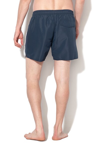 Emporio Armani Underwear Pantaloni scurti de baie cu imprimeu logo si snur Barbati