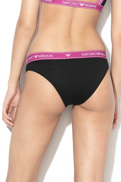 Emporio Armani Underwear Set de chiloti cu banda cu logo in talie - 2 perechi Femei