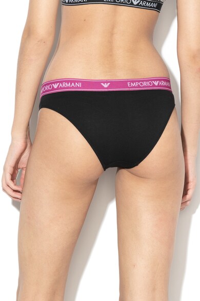 Emporio Armani Underwear Set de chiloti cu banda cu logo in talie - 2 perechi Femei